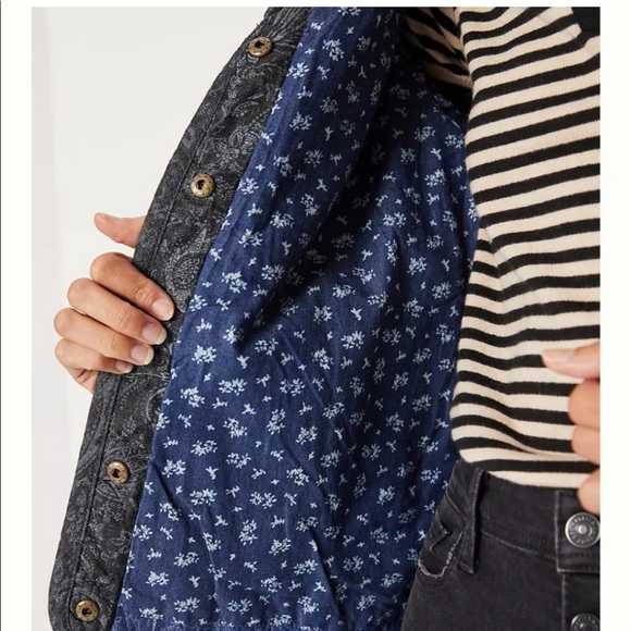 Pilcro & The Letterpress x Anthropologie Anna Colorblocked Puffer Coat - Picture 3 of 12